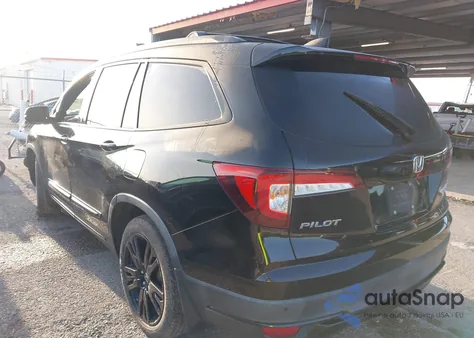 2020 Honda Pilot Black из США, поврежденный, VIN 5FNYF6H79LB038824